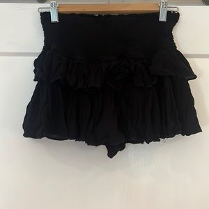 Rock n Rags black ruffle skirt